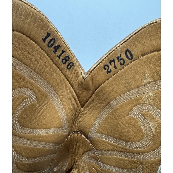 Rios of Mercedes Kemo Sabe Western Cowboy Boots Blue Jean Roughout Womens Sz 7.5 - Picture 8 of 13